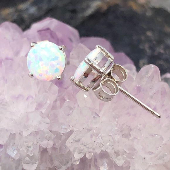 kay opal stud earrings